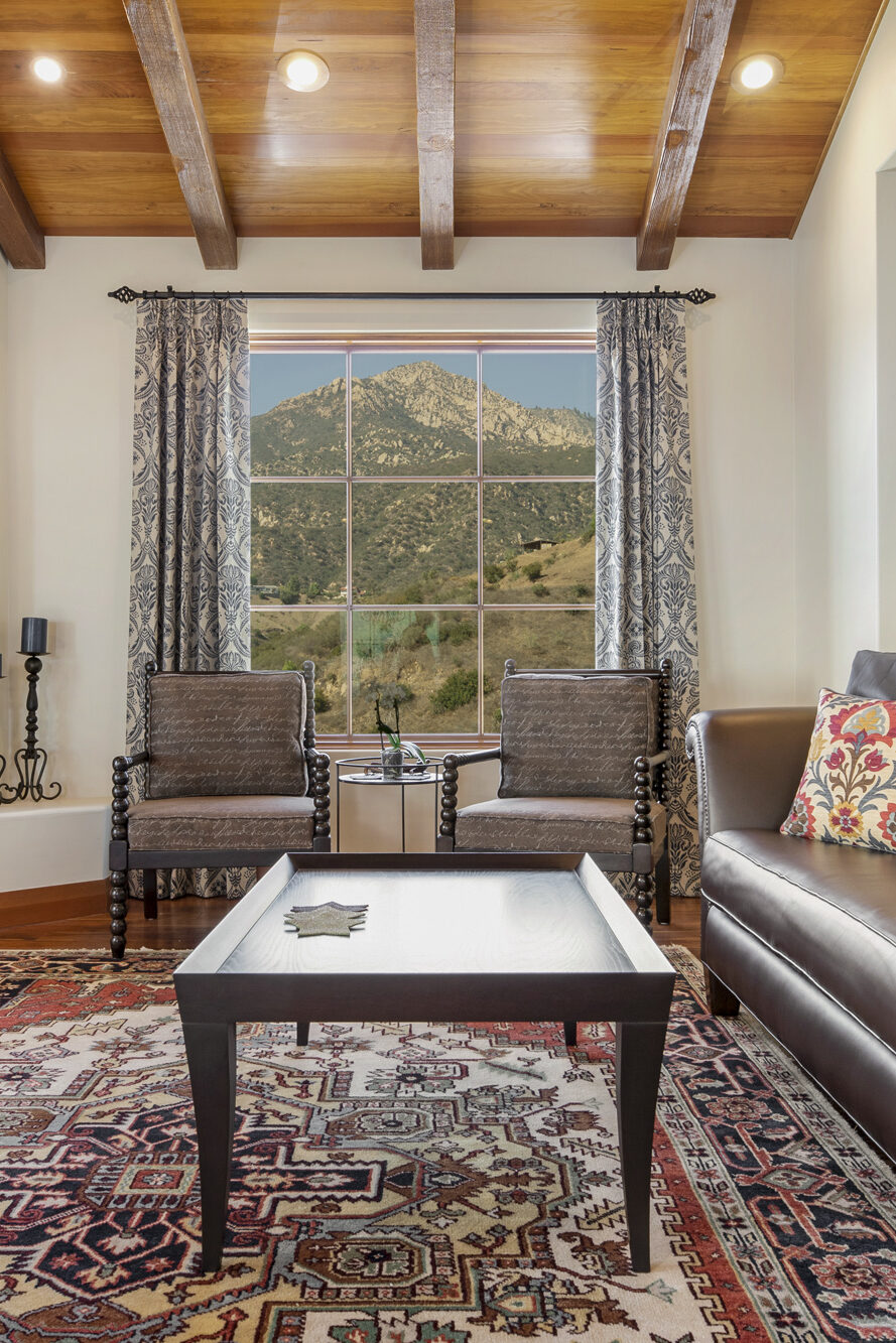 spanish-themed living room